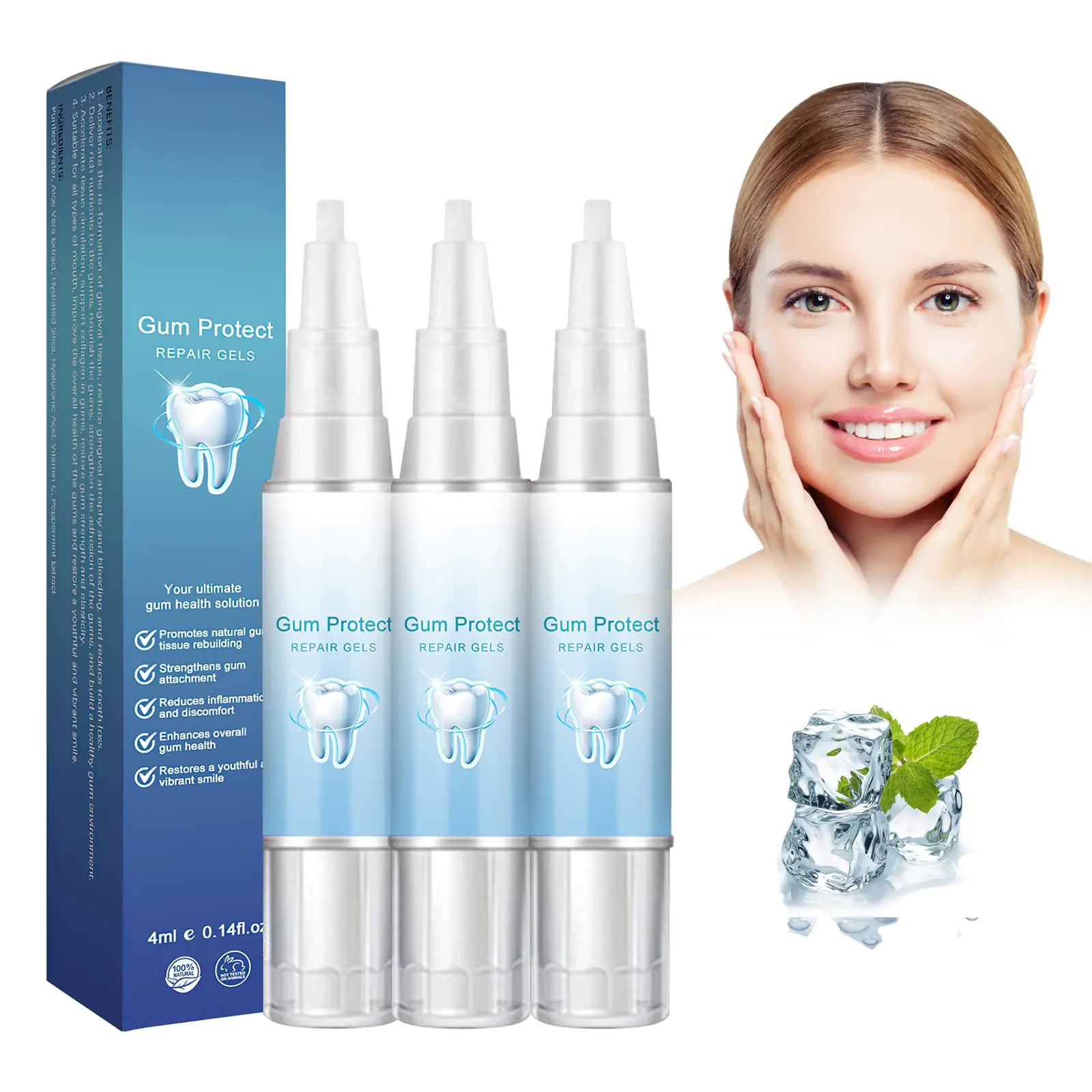 Frosty Neptune Essence Teeth Whitening Kit (3 Pieces)