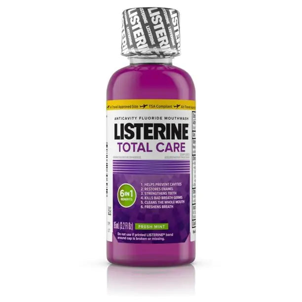 Listerine Total Care Mouthwash Kit (3 Bottles)