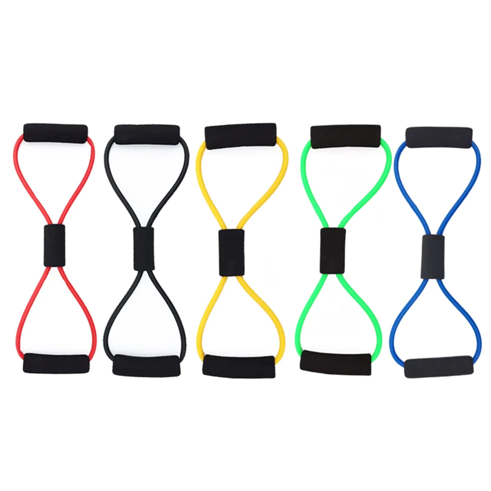 Figure-eight elastic resistance band (fitness)