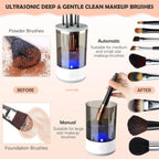 Automatic Brush Cleaner Electric Makeup