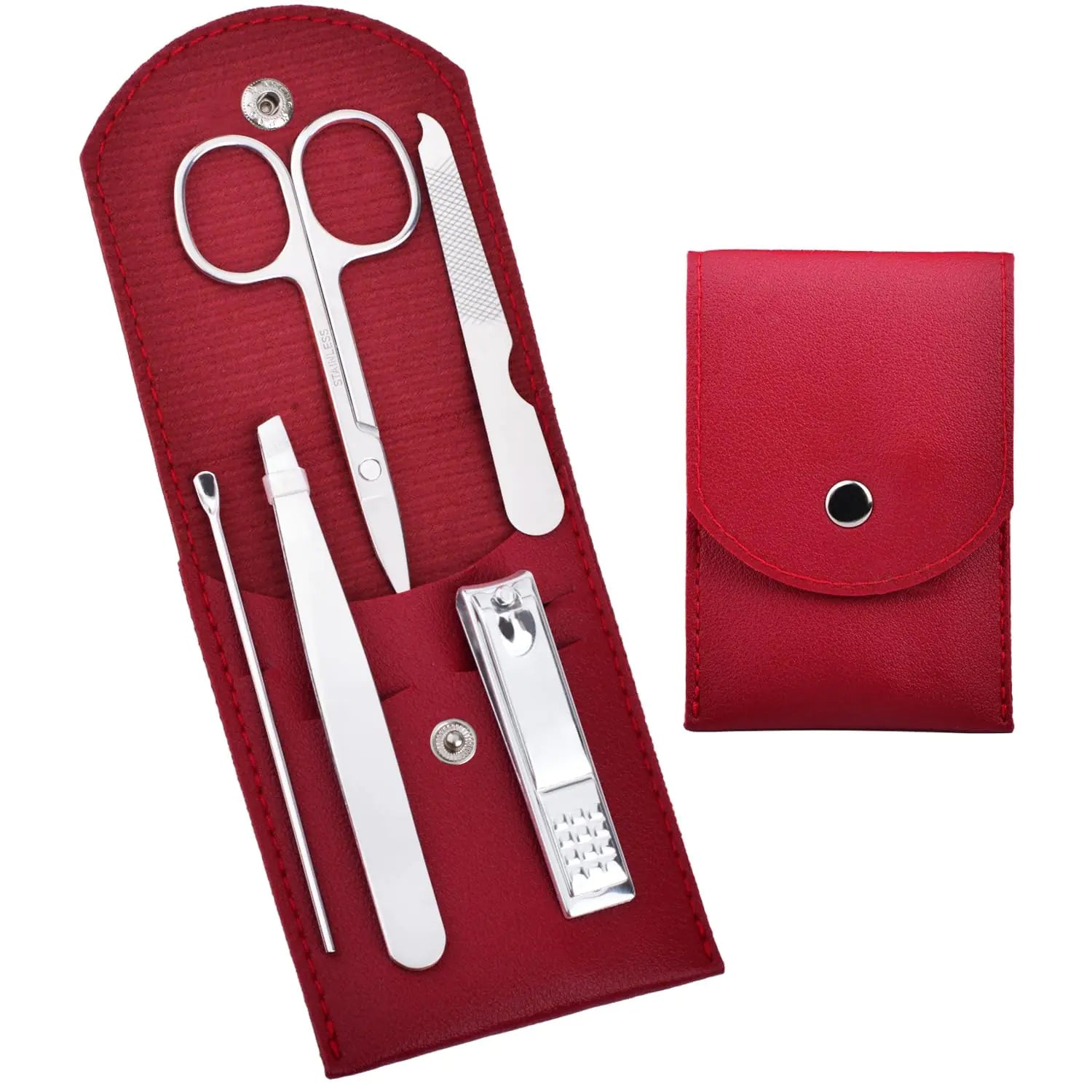 HANTEKAS Travel Manicure Kit (5 Pieces)