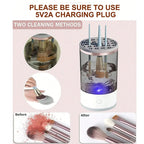 Automatic Brush Cleaner Electric Makeup