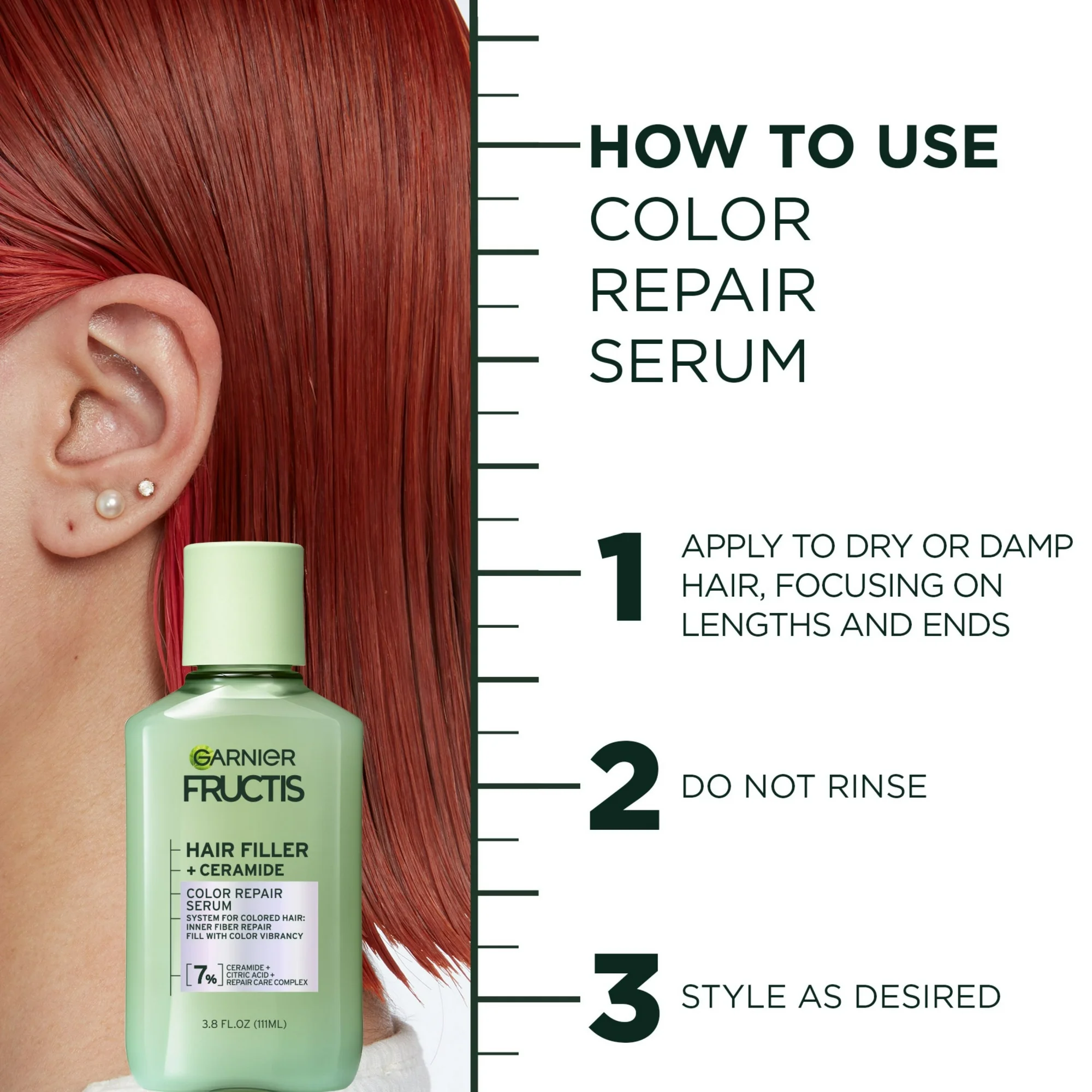 Garnier Hair Filler + Ceramide Color Repair Serum