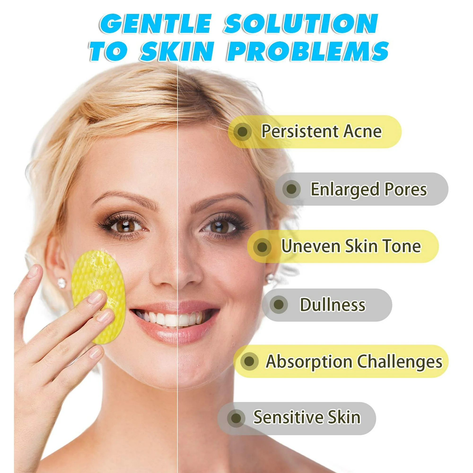 Kojic Acid & Turmeric Cleansing Pads (60 Units)