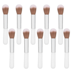 Kit of 10 Fluffy Makeup Brushes