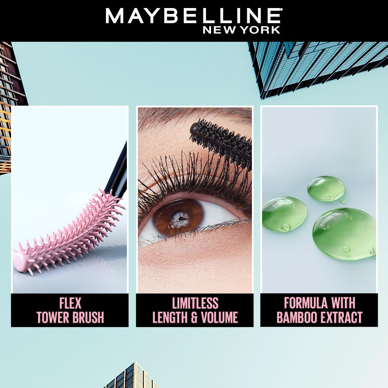 Maybelline Sky High Washable - Intense Black