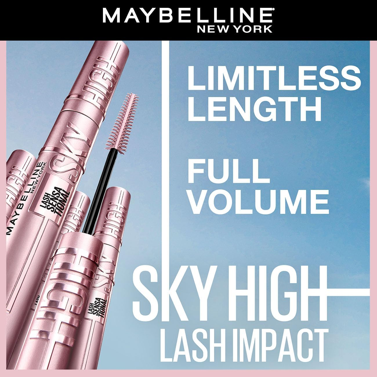 Maybelline Sky High Washable - Intense Black