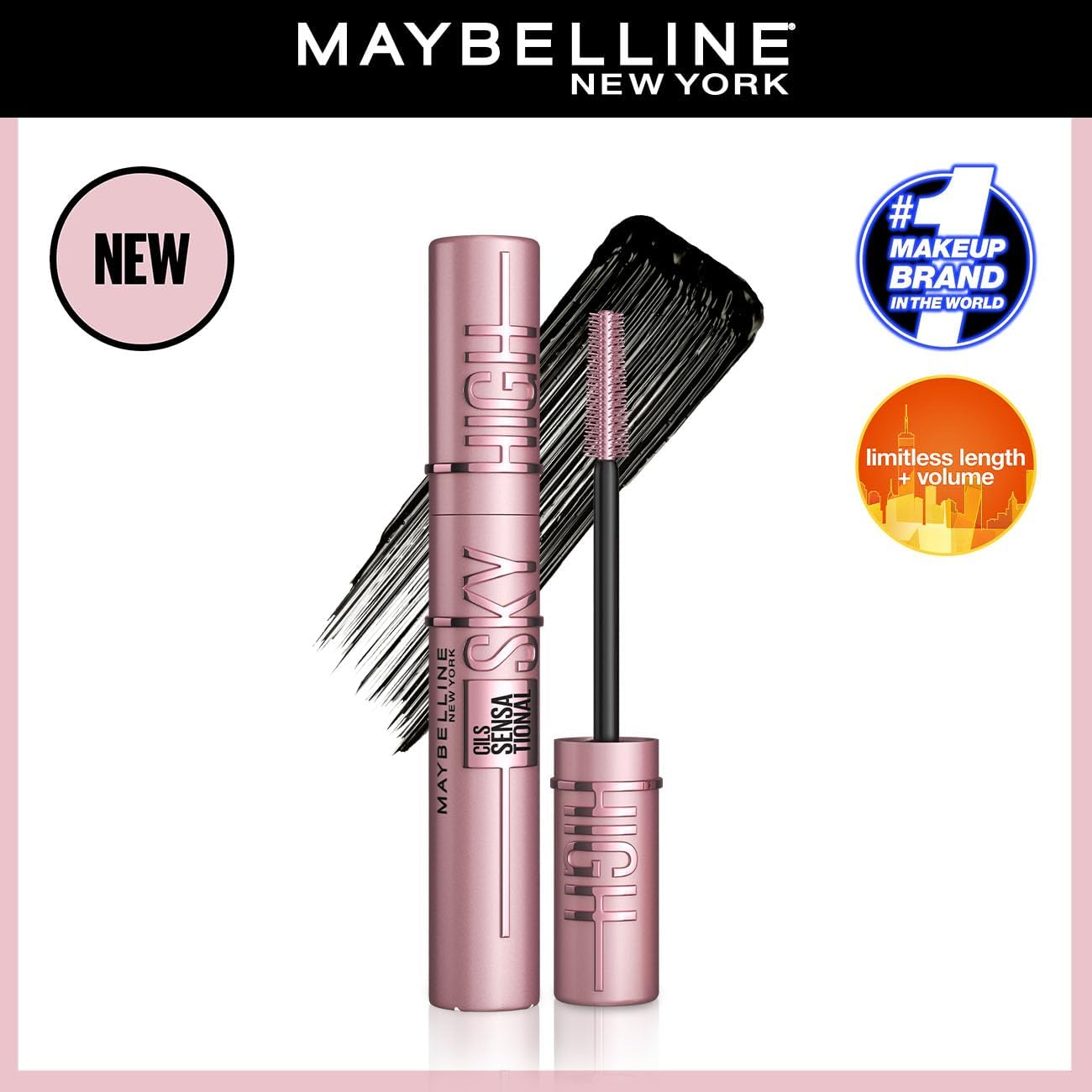 Maybelline Sky High Washable - Intense Black