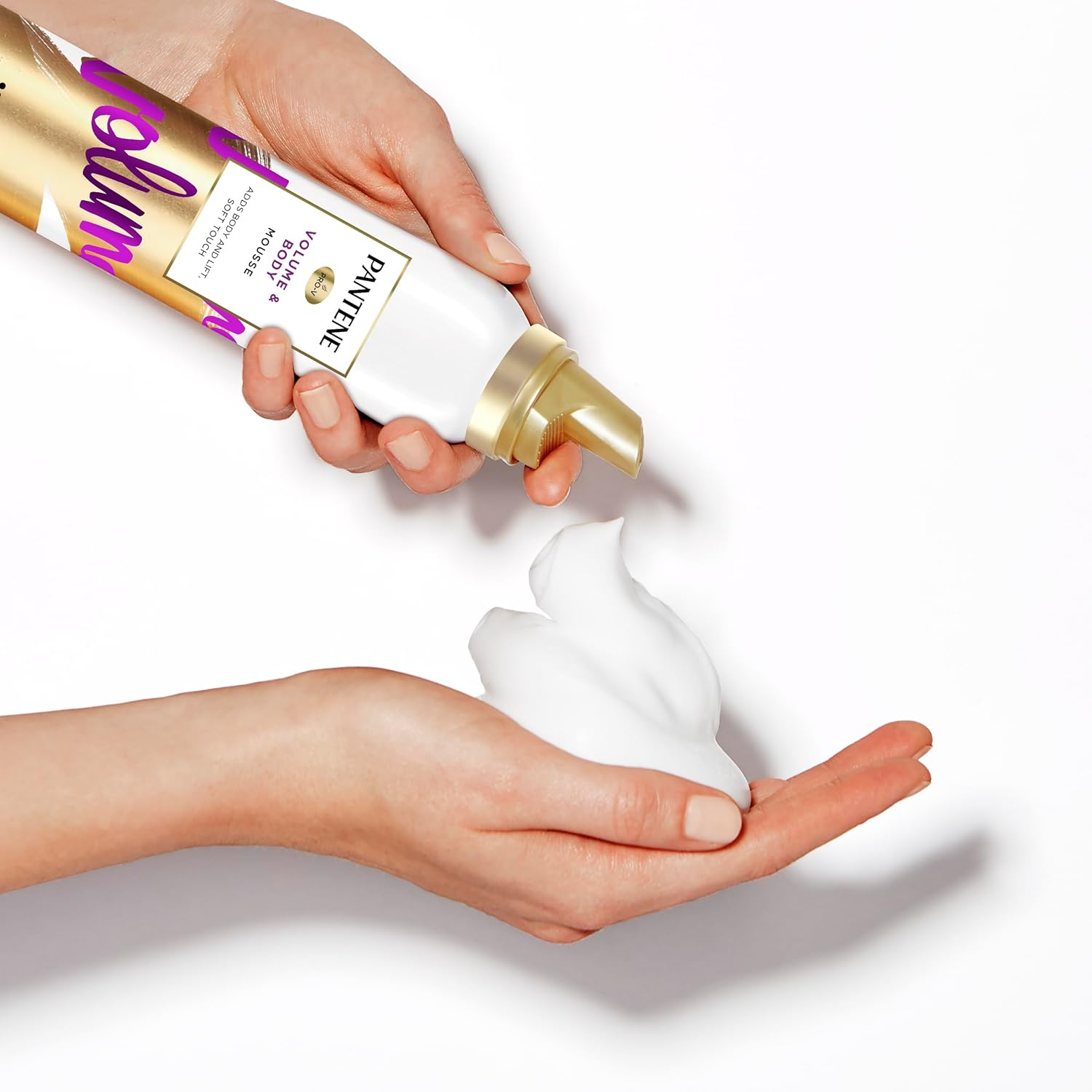 Pantene Volume Maximum Fullness Mousse - For Fine Hair