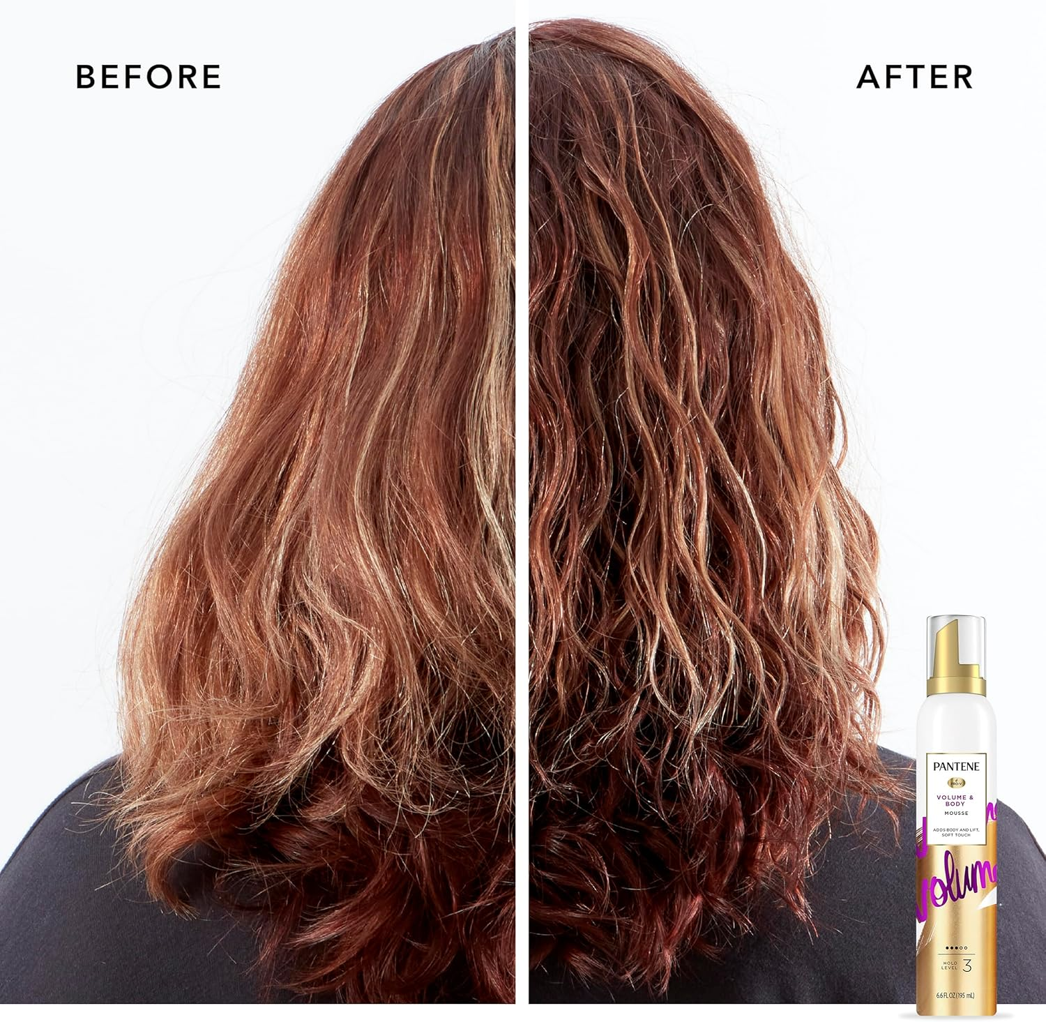 Pantene Volume Maximum Fullness Mousse - For Fine Hair