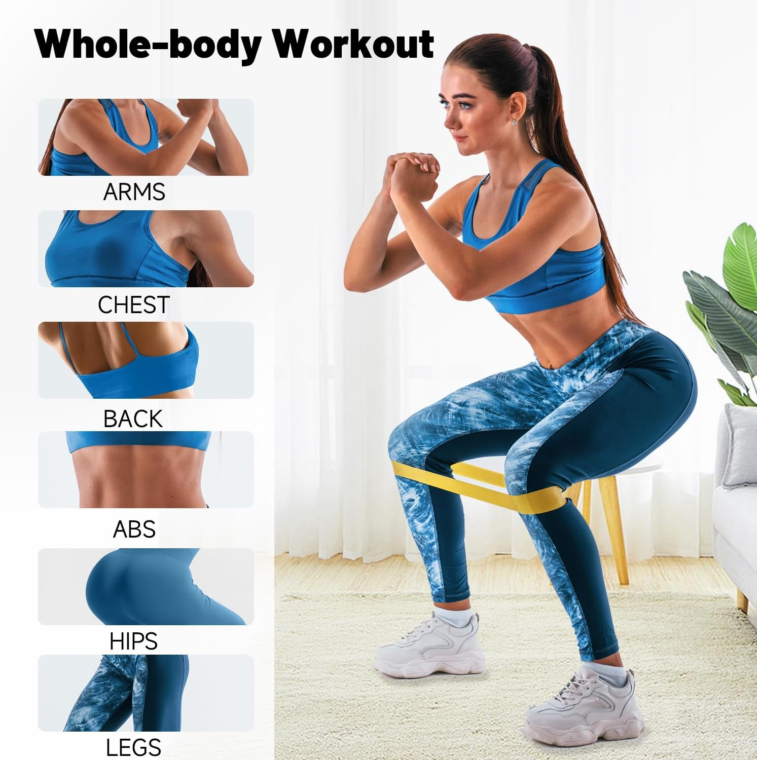 Resistance Bands (Set of 5)