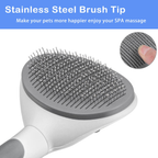 Cat Brush Self Cleaning Slicker Brush