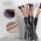 Professional Marble Brush Set - 16 Pieces