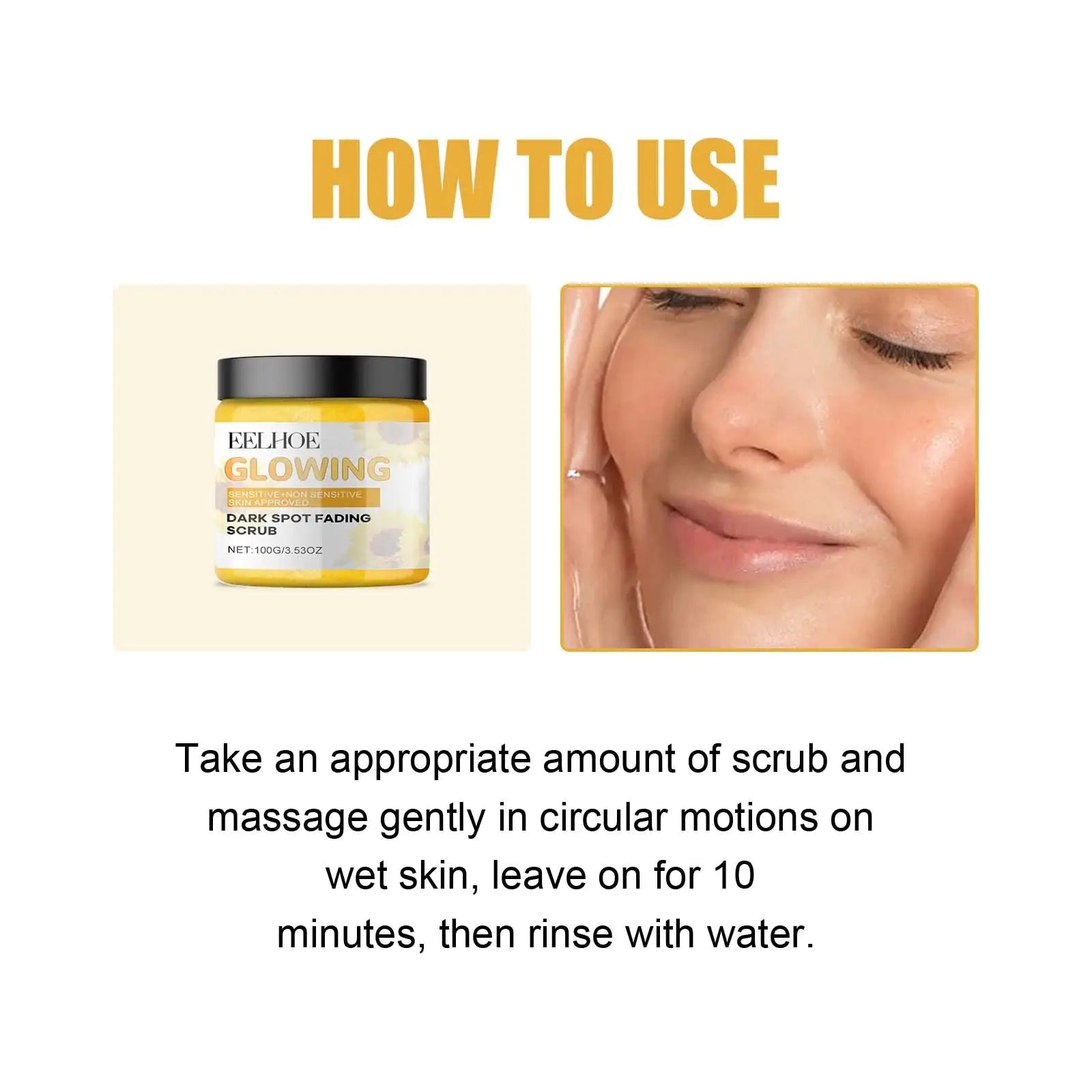 Eelhoe Turmeric Scrub - Deep Pore Cleansing