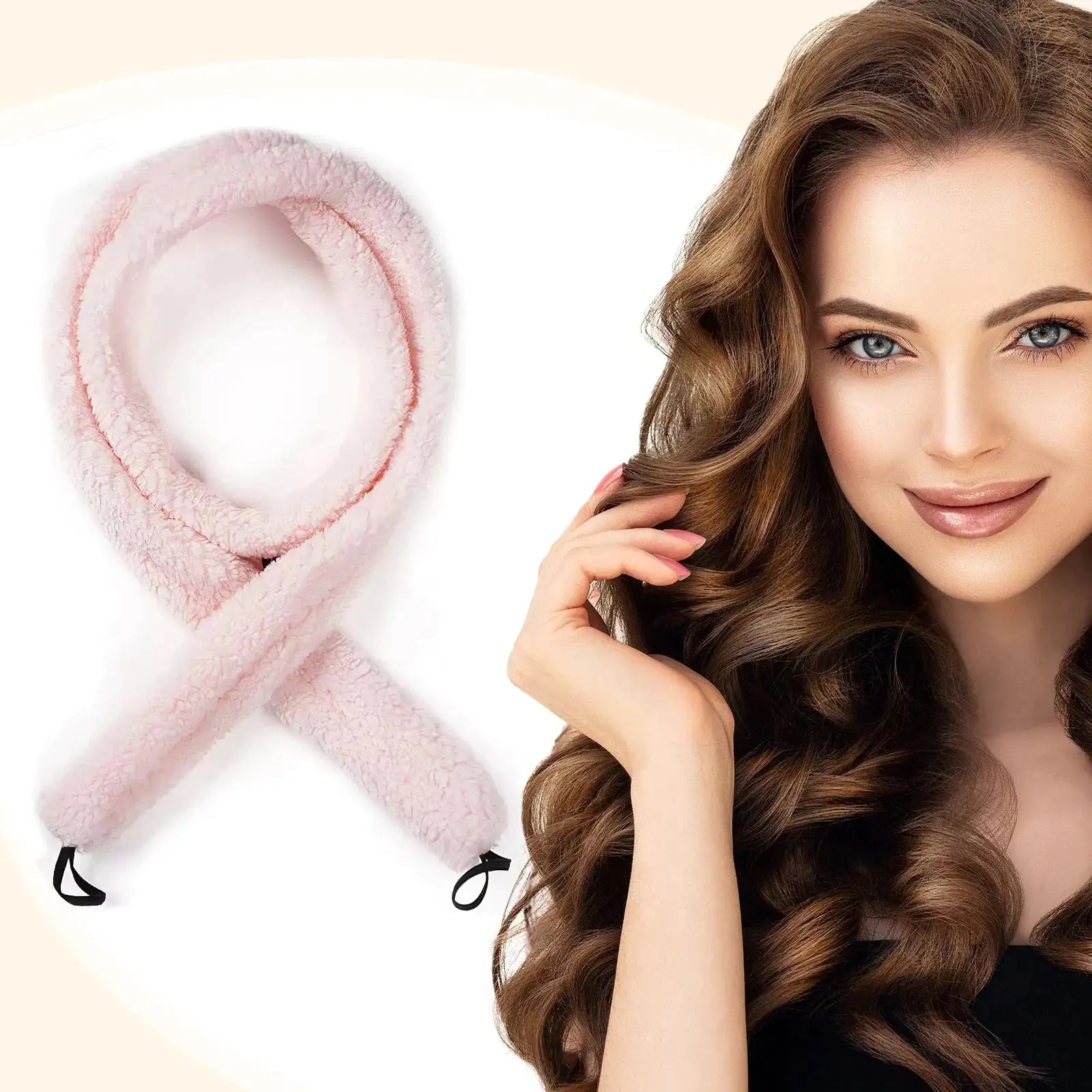 Satin Curling Iron for Natural Waves